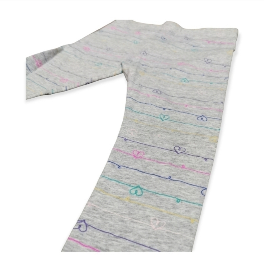 Heart beat grayish pants